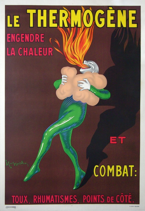 En vente :  AFFICHE ANCIENNE - LE THERMOGENE