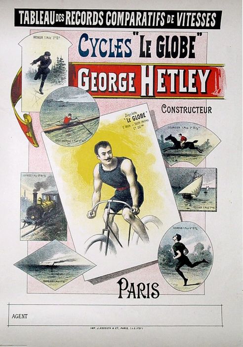 En vente :  CYCLES LE GLOBE-GEORGES HETLEY