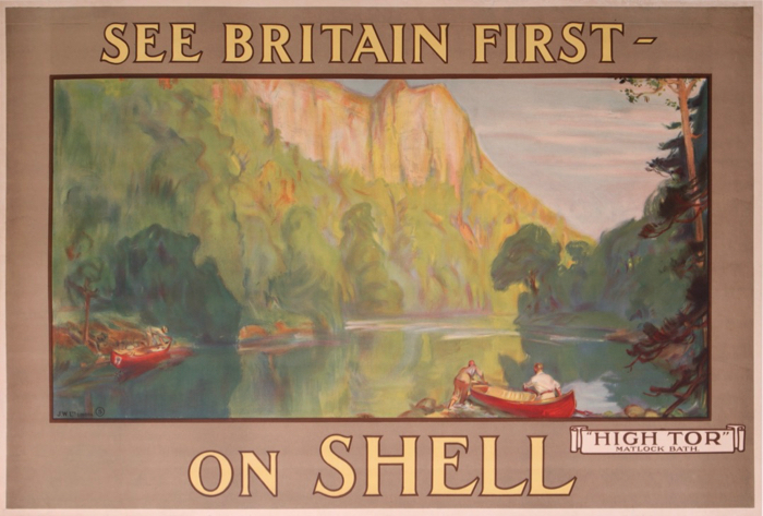 En vente :  SHELL SEE BRITAIN FIRST ON SHELL HIGH TOR MATLOCK BATH