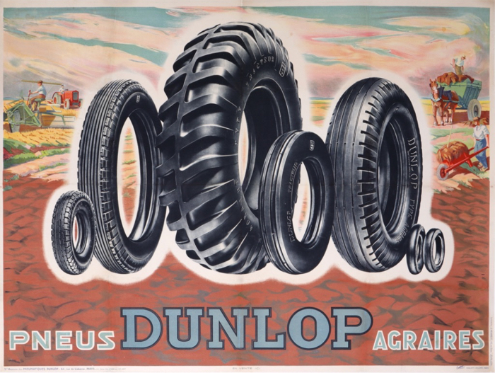 En vente :  DUNLOP PNEUS AGRAIRES-TRACTEUR