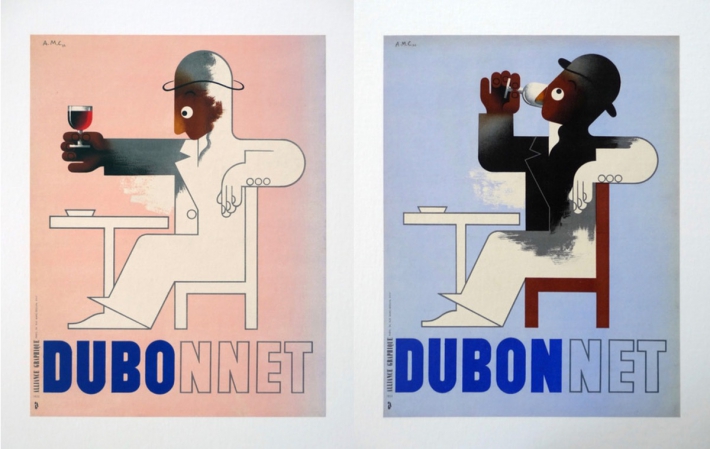 En vente :  DUBO DUBON   AFFICHES INTERIEUR  DUBONNET