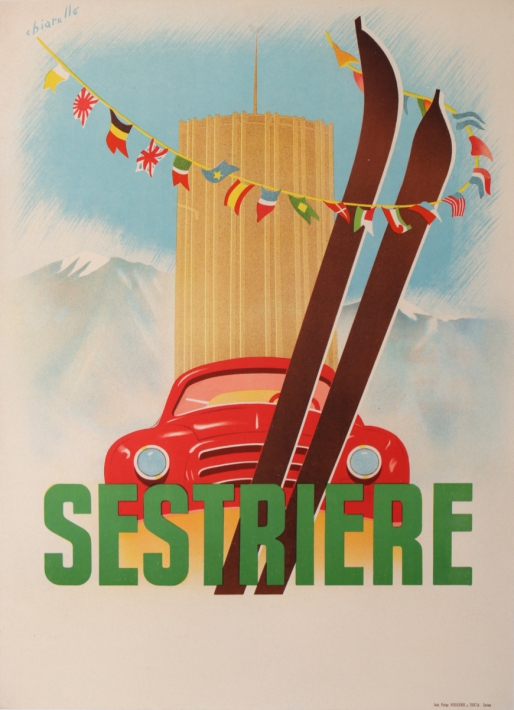 En vente :  SESTRIERE ITALIE SKI MONTAGNE