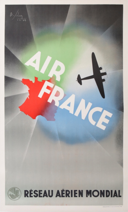 En vente :  AIR FRANCE RÉSEAU AÉRIEN  MONDIAL