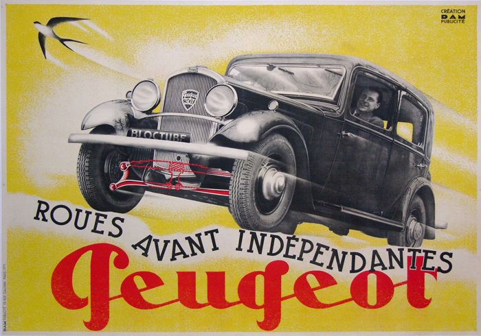 En vente :  PEUGEOT 301 ROUES AVANT INDEPENDANTES