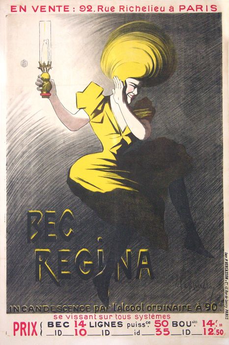 En vente :  BEC REGINA - AFFICHE ANCIENNE