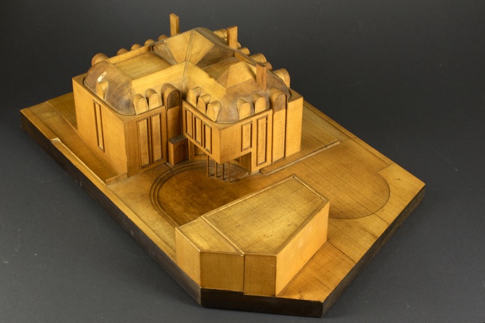 En vente :  MAQUETTE PROJET D'ARCHITECTE DE LA MAISON DE JOSEPH BERNARD BOULOGNE BILLANCOURT