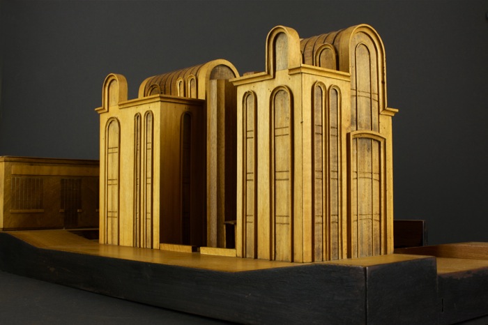 En vente :  MAQUETTE PROJET D'ARCHITECTE DE LA MAISON DE JOSEPH BERNARD BOULOGNE BILLANCOURT