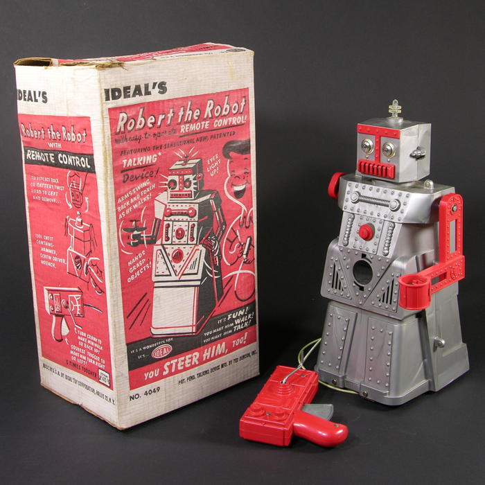 En vente :  JOUET ANCIEN ROBOT ROBERT LE ROBOT AMERICAN TOY
