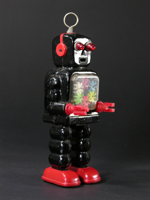 ROBOT JOUET ANCIEN JAPONAIS .