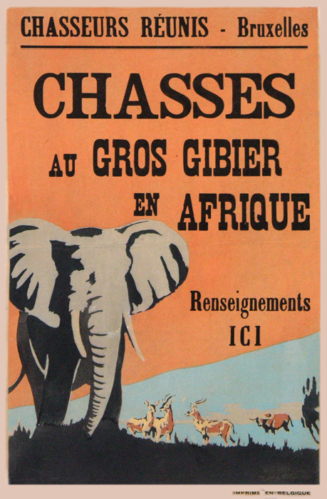 En vente :  CHASSES AU GROS GIBIER EN AFRIQUE