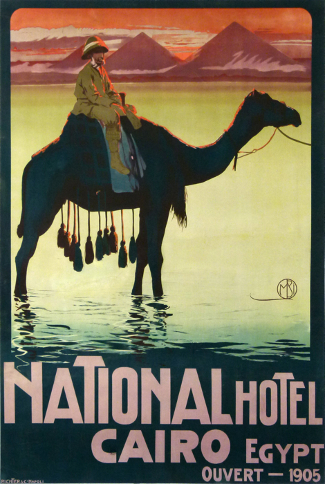 En vente :  NATIONAL HOTEL CAIRO EGYPT TOURISME PYRAMIDES ORIENT