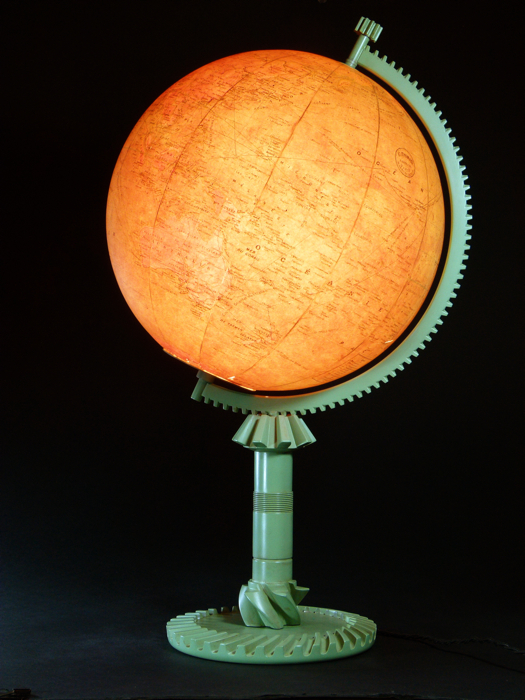 En vente :  LAMPE PERZEL GLOBE TERRESTRE LUMINEUX - ILLUMINATING GLOBE