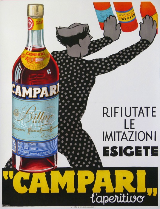 En vente :  CAMPARI L'APERITIVO PAR KOLLER