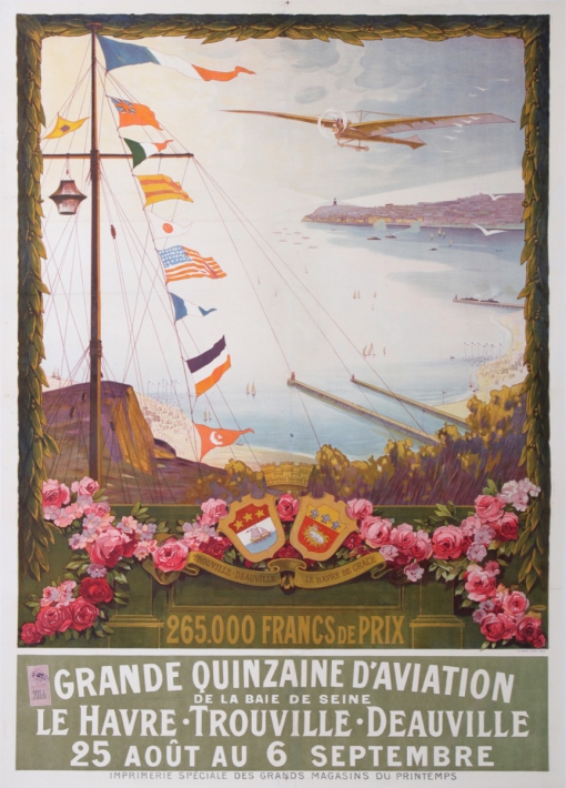 En vente :  GRANDE QUINZAINE D AVIATION LE HAVRE DE GRACE TROUVILLE DEAUVILLE BAIE DE SEINE