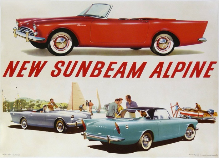 En vente :  NEW SUNBEAM ALPINE