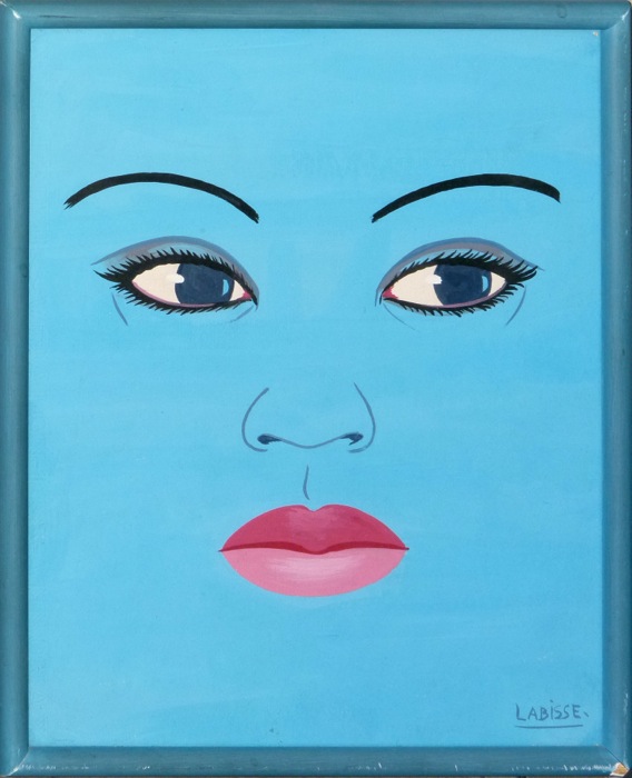 En vente :  PORTRAIT BLEU  DE  LABISSE Félix