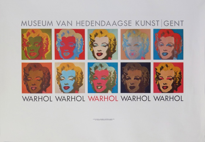 En vente :  ANDY WARHOL MUSEUM VAN HEDENDAAGSE KUNST - GENT MARILYN MONROE