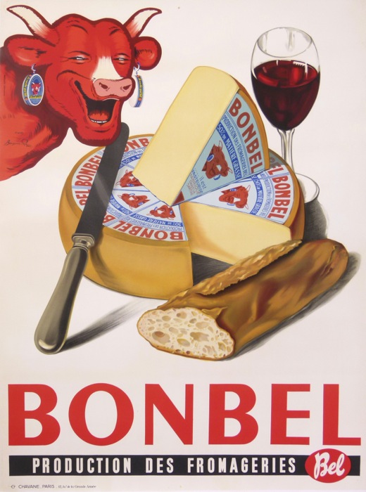 En vente :  BONBEL VACHE QUI RIT FROMAGERIES BEL