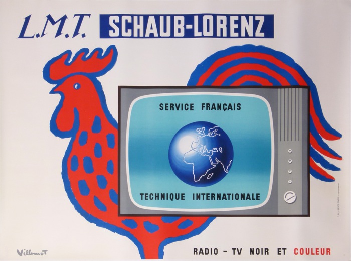 En vente :  LMT TELEVISEURS SCHAUB LORENTZ RADIO-SERVICE FRANÇAIS -TV NOIR ET COULEUR