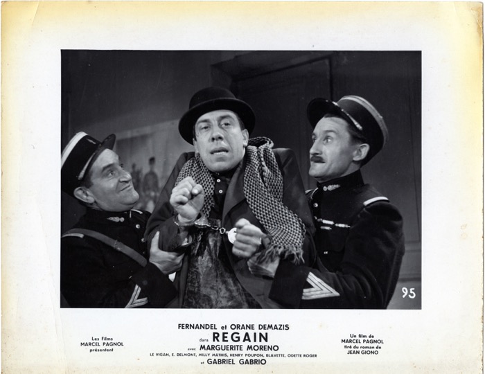 En vente :  PHOTO FILM REGAIN DE MARCEL PAGNOL AVEC FERNANDEL ET ORANE DEMAZIS