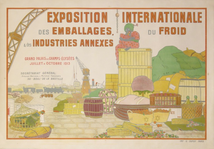 En vente :  EXPOSITION INTERNATIONALE DES EMBALLAGES DU FROIS ET DES INDUSTRIES ANNEXES