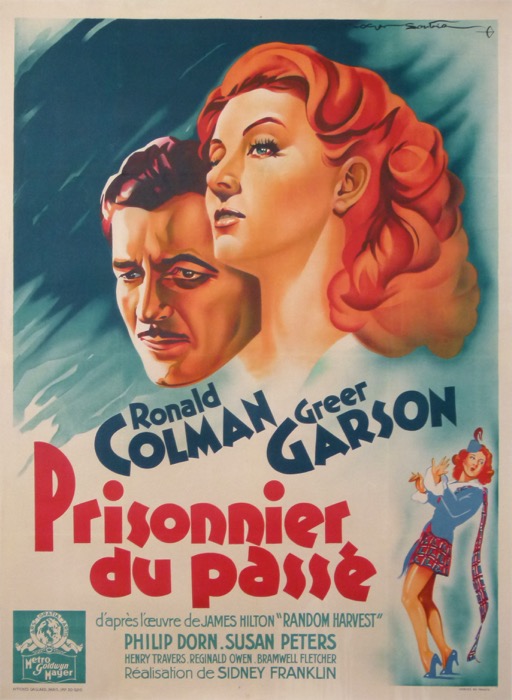 En vente :  PRISONNIER DU PASSÉ RONALD COLMAN GREER GARSON METRO GOLDWYN MAYER