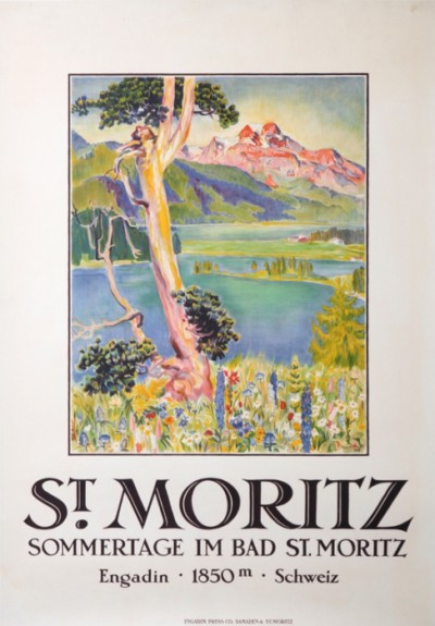 En vente :  St. MORITZ ENGADIN SUISSE SCHWEIZ SWITZELAND - SUMMER SEASON