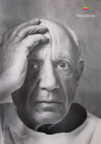 En vente :  APPLE PABLO PICASSO THINK DIFFERENT