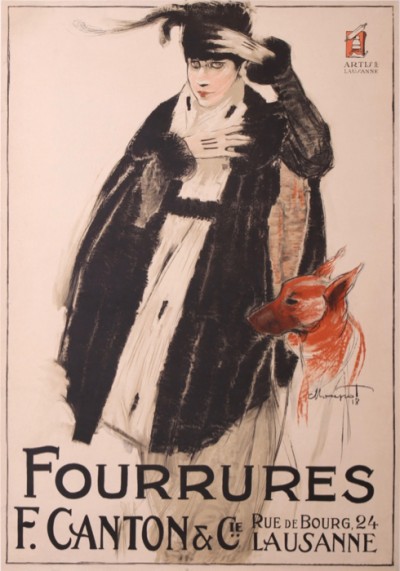 En vente :  FOURRURES CANTON et Cie  - LAUSANNE