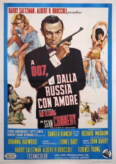 En vente :  JAMES BOND 007 DALLA RUSSIA CON AMORE