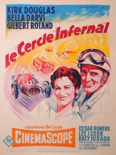 En vente :  LE CERCLE INFERNAL CINEMASCOPE KIRK DOUGLAS