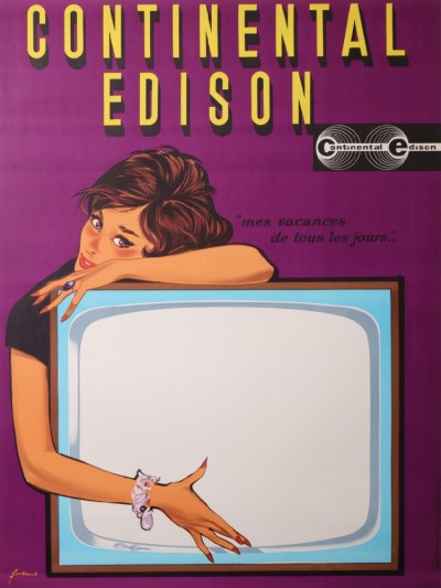 En vente :  TELEVISEUR CONTINENTAL EDISON