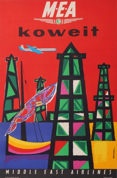 En vente :  MIDDLE EAST AIR LINE - MEA - KOWEIT