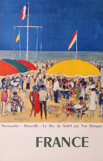 En vente :  NORMANDIE DEAUVILLE LE BAR DU SOLEIL FRANCE