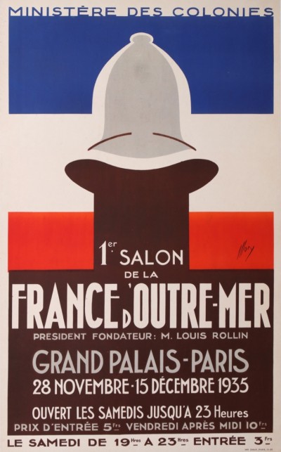 En vente :  1er SALON DE LA FRANCE D'OUTRE MER 1935 Grand Palais