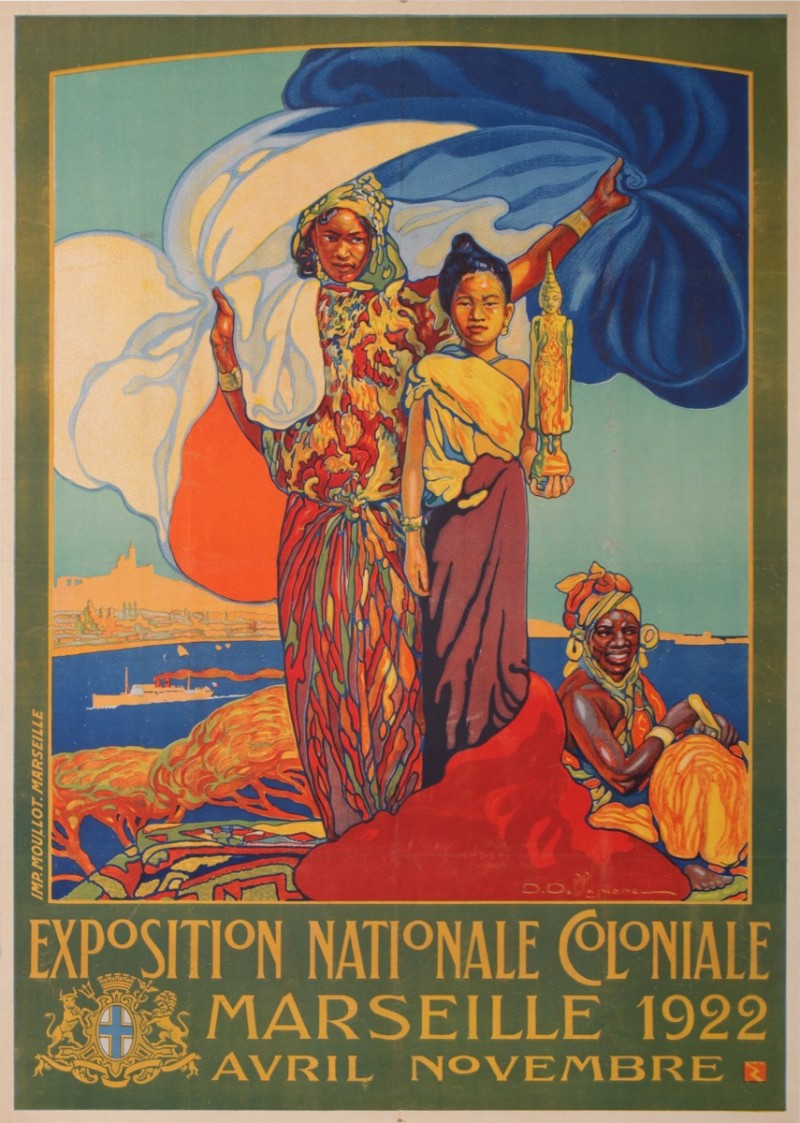 En vente :  EXPOSITION NATIONALE COLONIALE 1922 MARSEILLE
