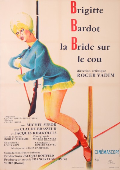 En vente :  LA BRIDE SUR LE COU  ROGER VADIM ET BRIGITE BARDOT_PLEASE NOT NOW !