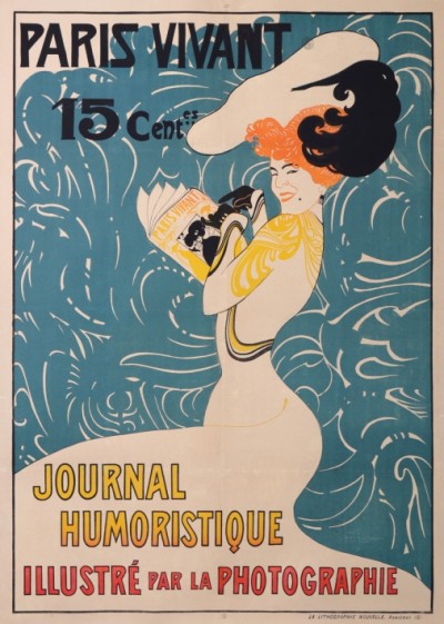 En vente :  PARIS VIVANT JOURNAL HUMORISTIQUE  ILLUSTRÉ PAR LA PHOTOGRAPHIE 15 Cts