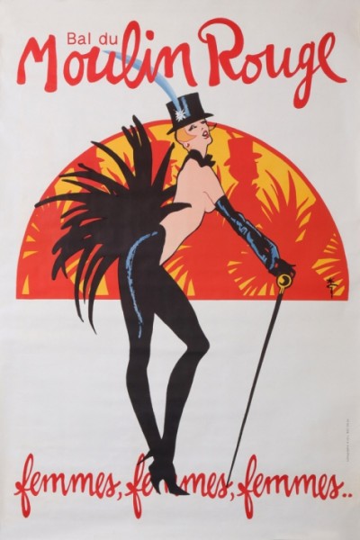 En vente :  BAL DU MOULIN ROUGE REVUE FEMMES FEMMES FEMMES