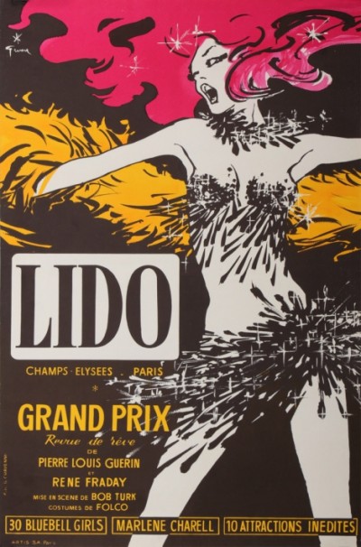 En vente :  LIDO REVUE GRAND PRIX CHAMPS-ELYSEES