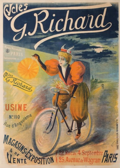En vente :  CYCLES  GEORGES RICHARD  PARIS