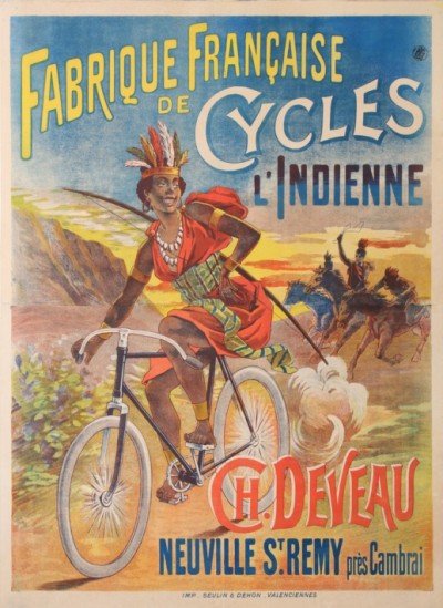 En vente :  L'INDIENNE FABRIQUE DE CYCLE FRANCAISE NEUVILLE St REMY près CAMBRAI