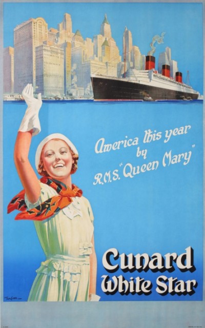 En vente :  UNARD WHITE STAR QUEEN MARY