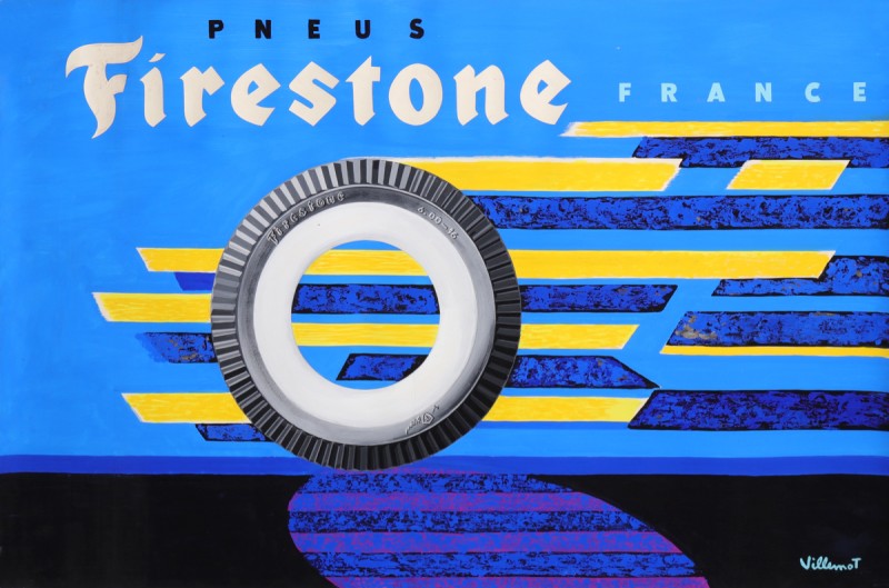 En vente :  FIRESTONE PNEUS AUTOMOBILE  CARS TIRES  MAQUETTE ORIGINALE