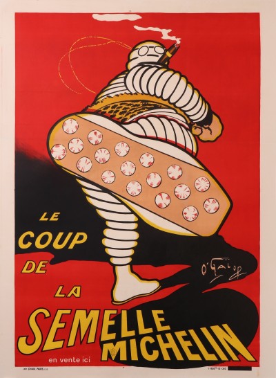 En vente :  MICHELIN BIBENDUM  LE COUP DE LA SEMELLE