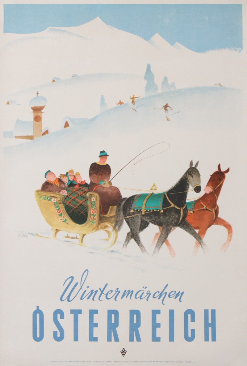 En vente :  WINTERMARCHEN OSTERREICH AUTRICHE LAND OF WINTER  SKI