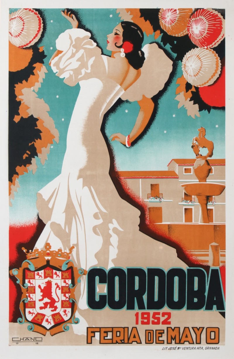 En vente :  CORDOBA 1952 FERIA DE MAYO CORDOUE ESPAGNE