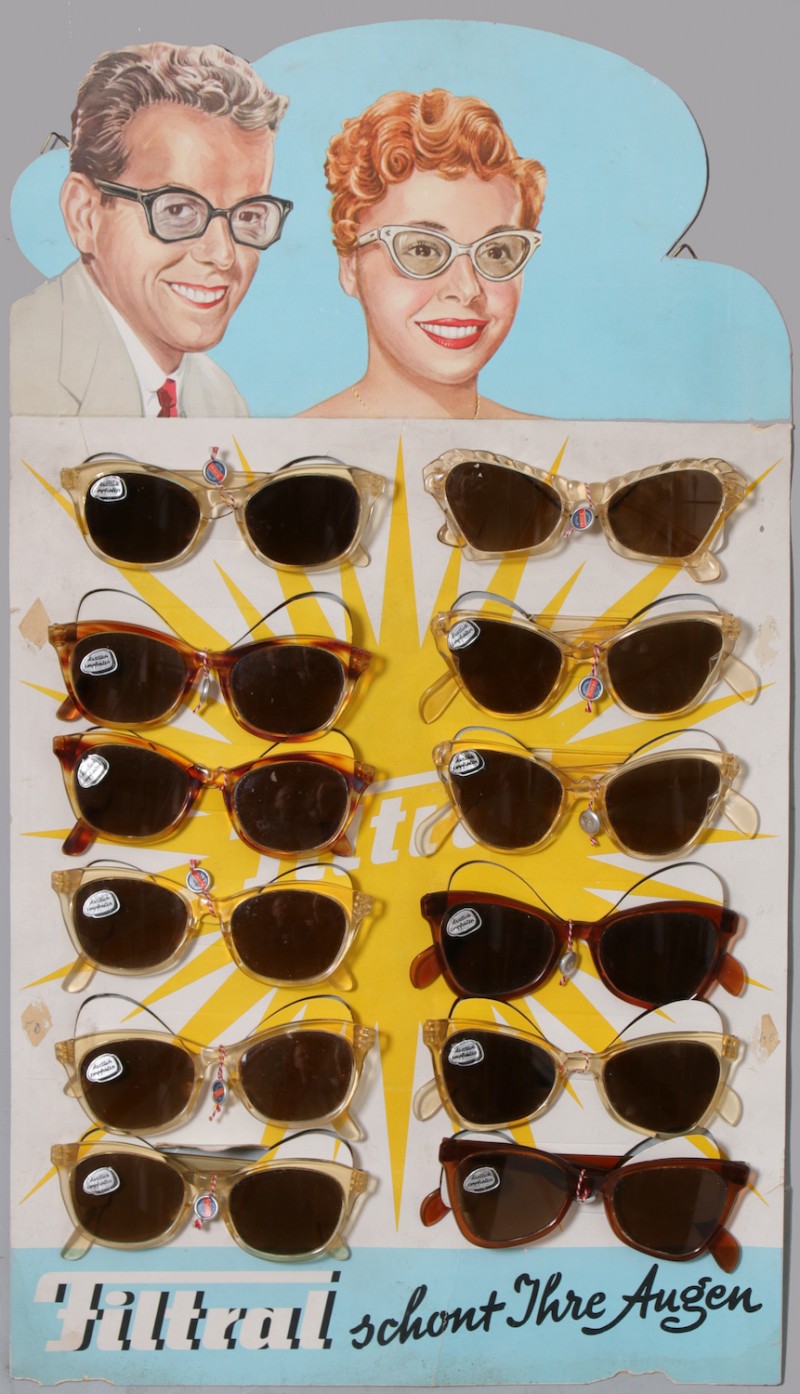 En vente :  FILTRAL PRÉSENTOIR PUBLICITAIRE LUNETTES DE SOLEIL-SCHONT IHRE AUGEN