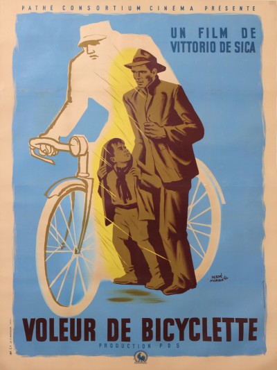 En vente :  LE VOLEUR DE BICYCLETTE -LADRI DI BICICLETTA VITTORIO DE SICA  Lamberto Maggiora
