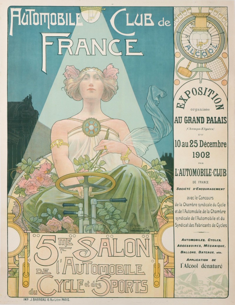 En vente :  AUTOMOBILE CLUB DE FRANCE 5eme SALON DE L'AUTOMOBILE DU CYCLE ET DES SPORTS GRAN